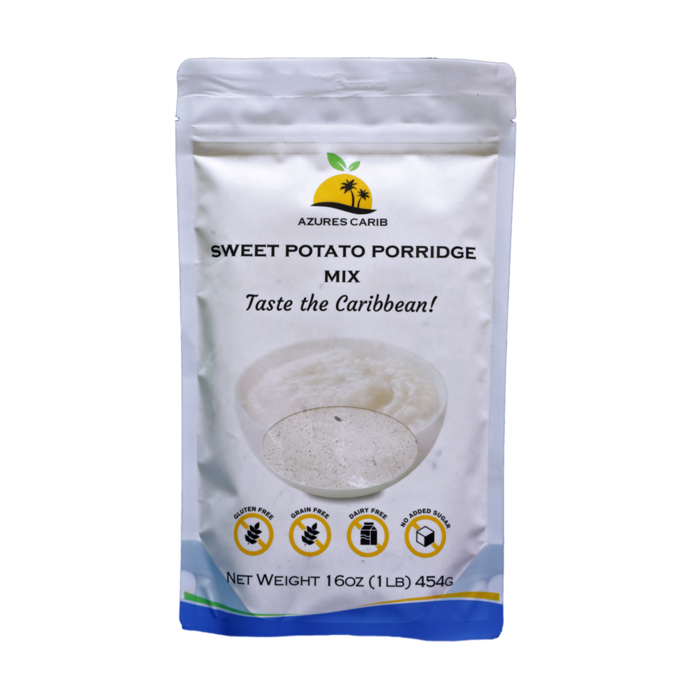 Azures Carib Sweet Potato Porridge Mix - healthy Caribbean breakfast blend