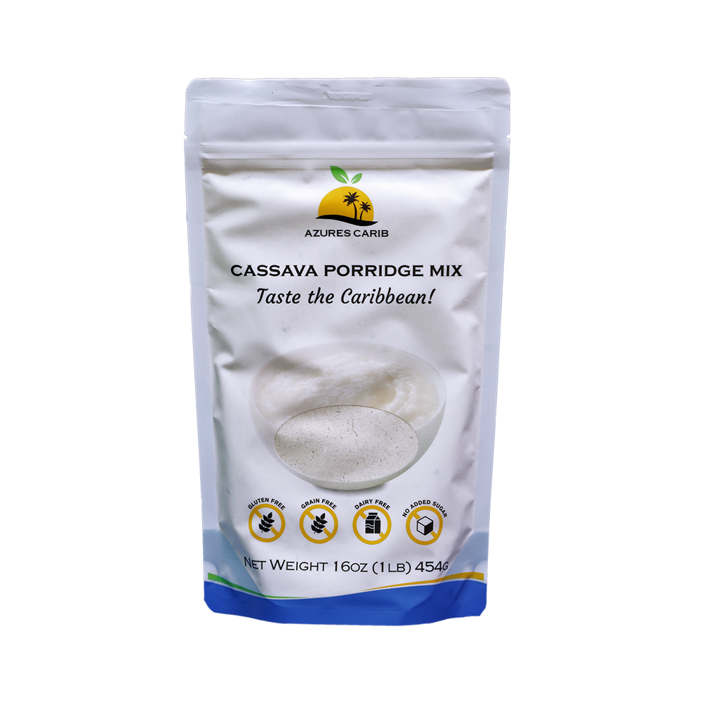 Azures Carib Cassava Porridge Mix - Caribbean breakfast porridge blend