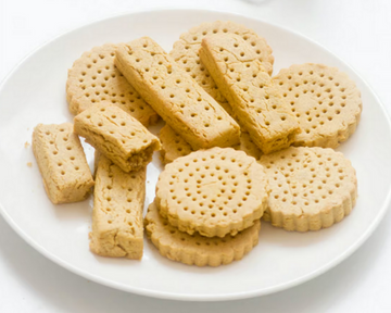 Sweet Potato Shortbread Cookies