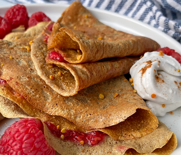 Sweet Potato Crepes